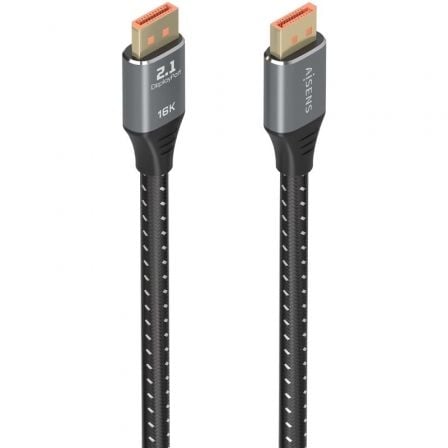 Cable DisplayPort 2.1 16K Aisens A158-0901/ DisplayPort Macho